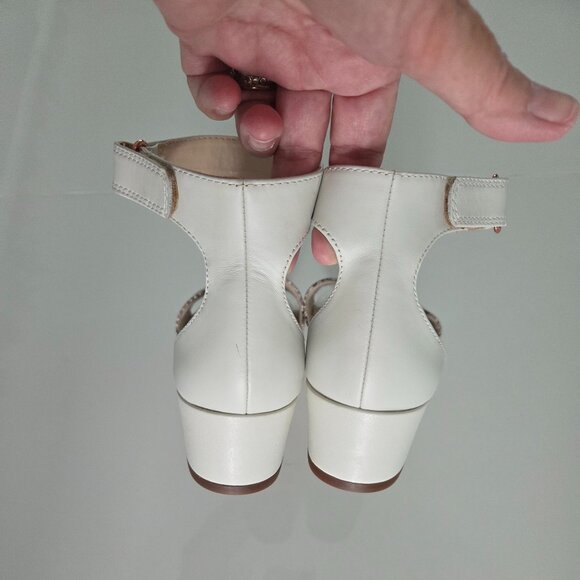 NWOT Snake Print Heels 8 - Picture 6 of 10